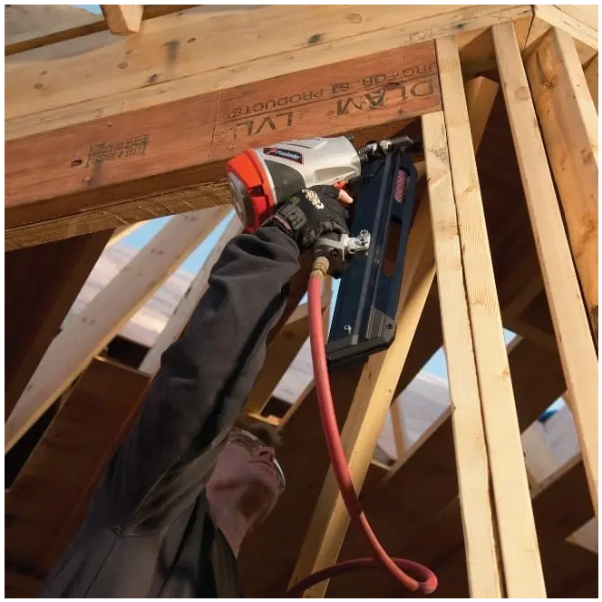 30 Degree Offset Clip/Head Pneumatic Power Framer 2 in. - 3-1/2 in. Framing Nailer By Paslode (502000/30)