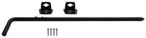 BOLT CANE BLACK STEEL 18IN