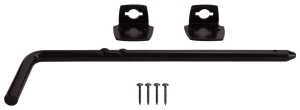 BOLT CANE BLACK STEEL 12IN