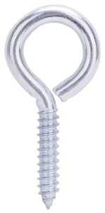 ZINC LAG THRD EYE SCREW 3/8X4