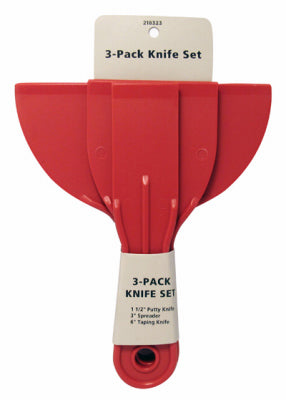 Red Devil Flex Plastic Putty Knife Set - 3 Piece