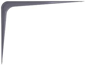 BRACKET SHELF 8INX10IN GRAY