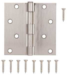 SAT NKL RES SQUARE HINGE 4IN