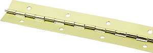 HINGE CONT BRT BRASS 1-1/2X30
