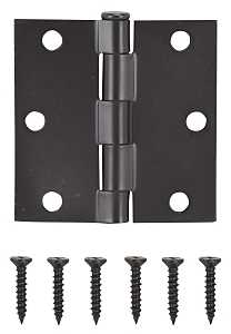 HINGE DOOR SQUARE CNR ORB 3IN