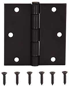 OIL RUB RES SQUARE HINGE 3.5IN