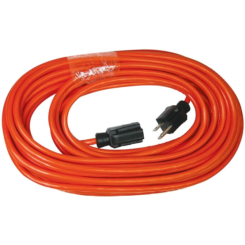 Prime 50 ft. Orange 16/3 AWG 3-Prong Plug Medium Duty Electrical Extension Cord
