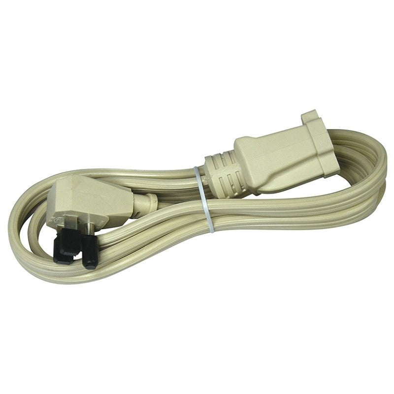 Prime 6 ft. Beige 14/3 AWG 3-Prong Plug Household Air Conditioner & Major Appliance Electrical Extension Cord
