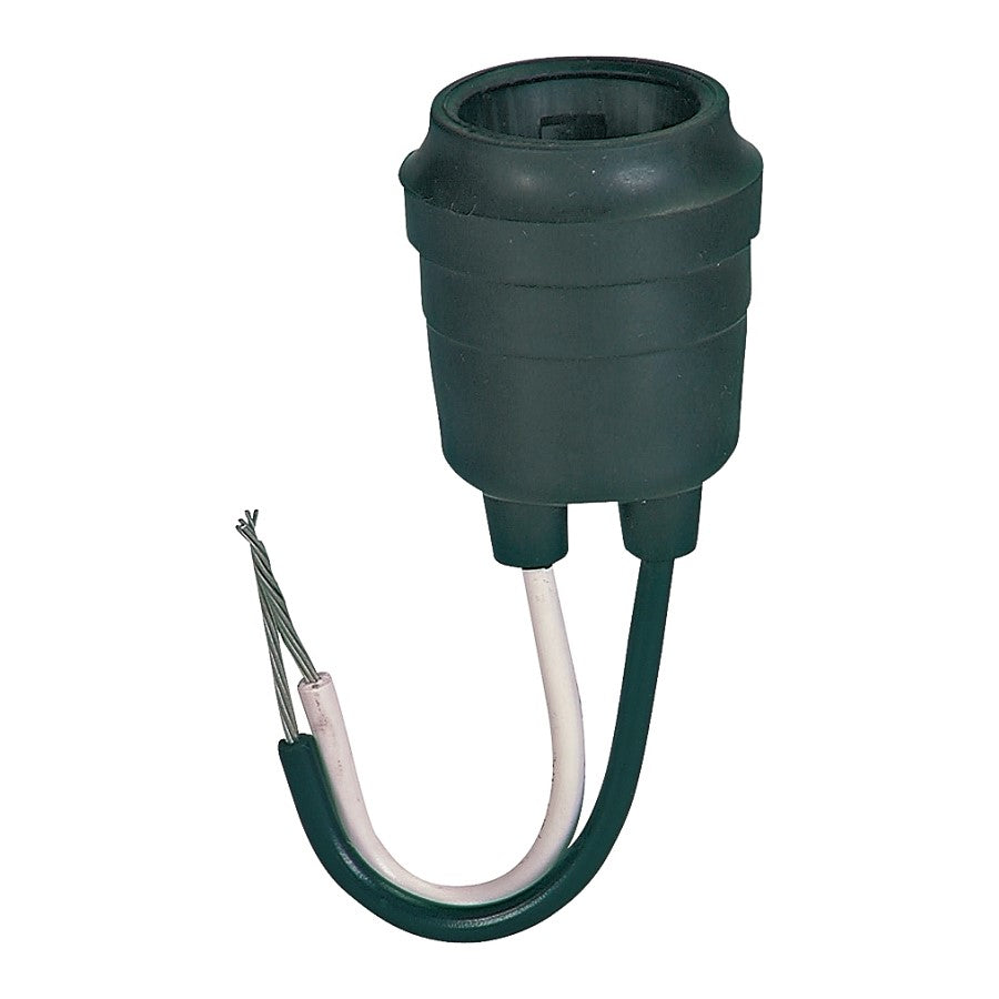 Eaton Cooper Wiring 145-Box Pigtail Electrical Lamp Holder, 660 W, 600 V, Green, Aluminum Contact
