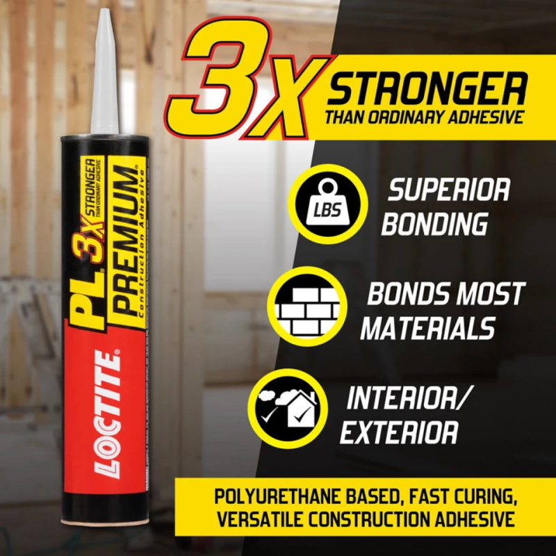 Loctite PL Premium 10oz All Purpose Construction Adhesive