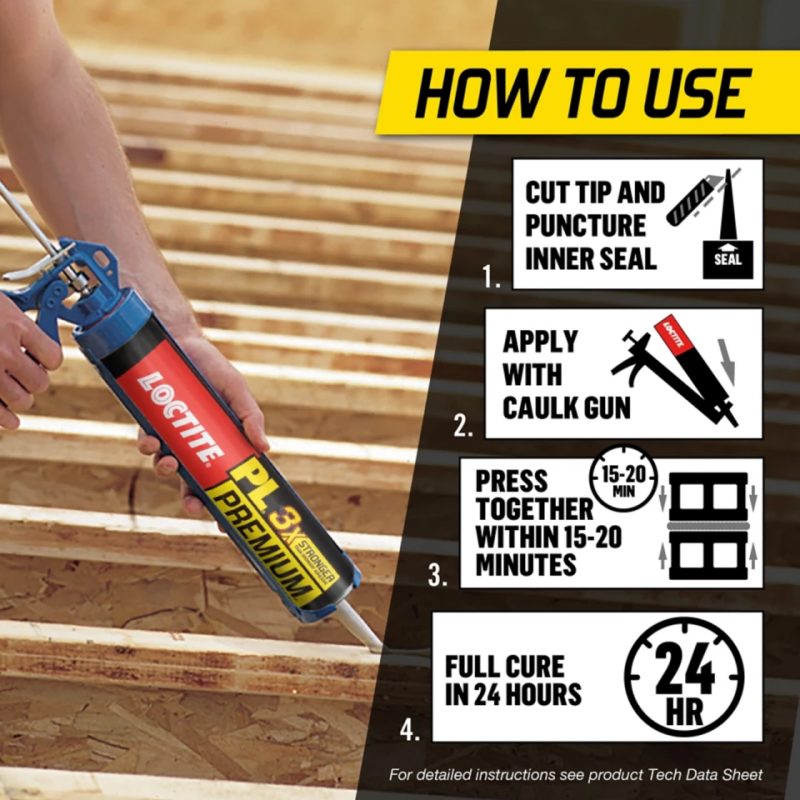 Loctite PL Premium 10oz All Purpose Construction Adhesive