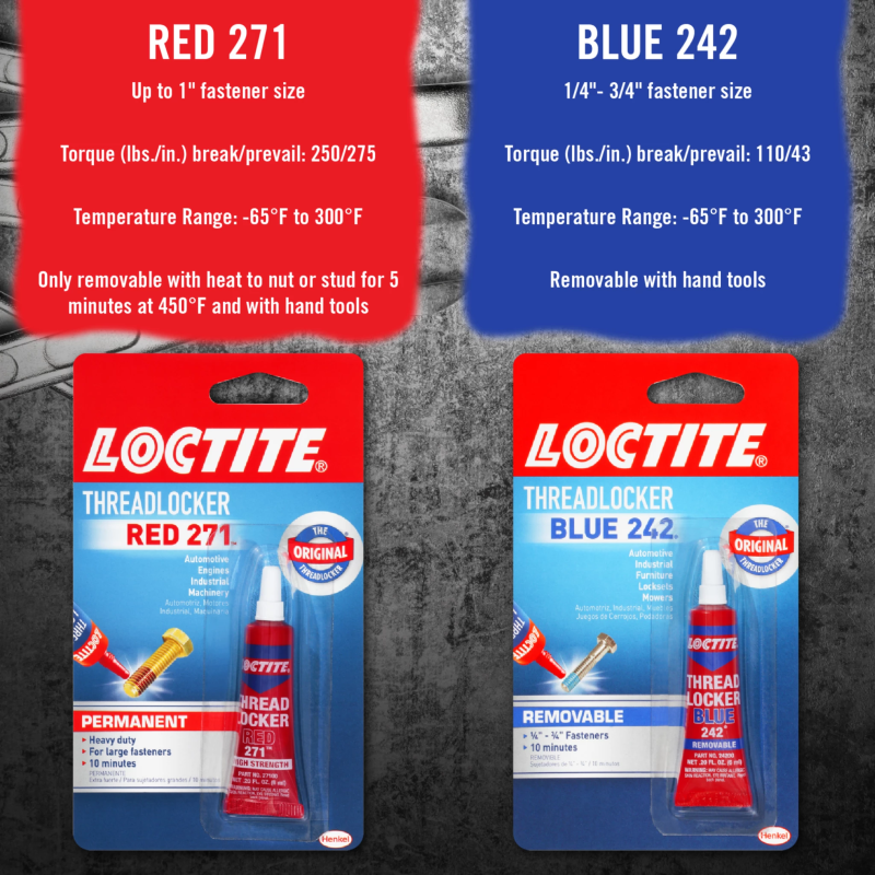 Loctite Blue 242 Threadlocker - 6 ml.