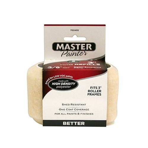 PAINT ROLLER COVERS 3"x3/8" 2-PK