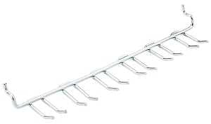 N180041 HOOK PEG ZN PLT ZINC