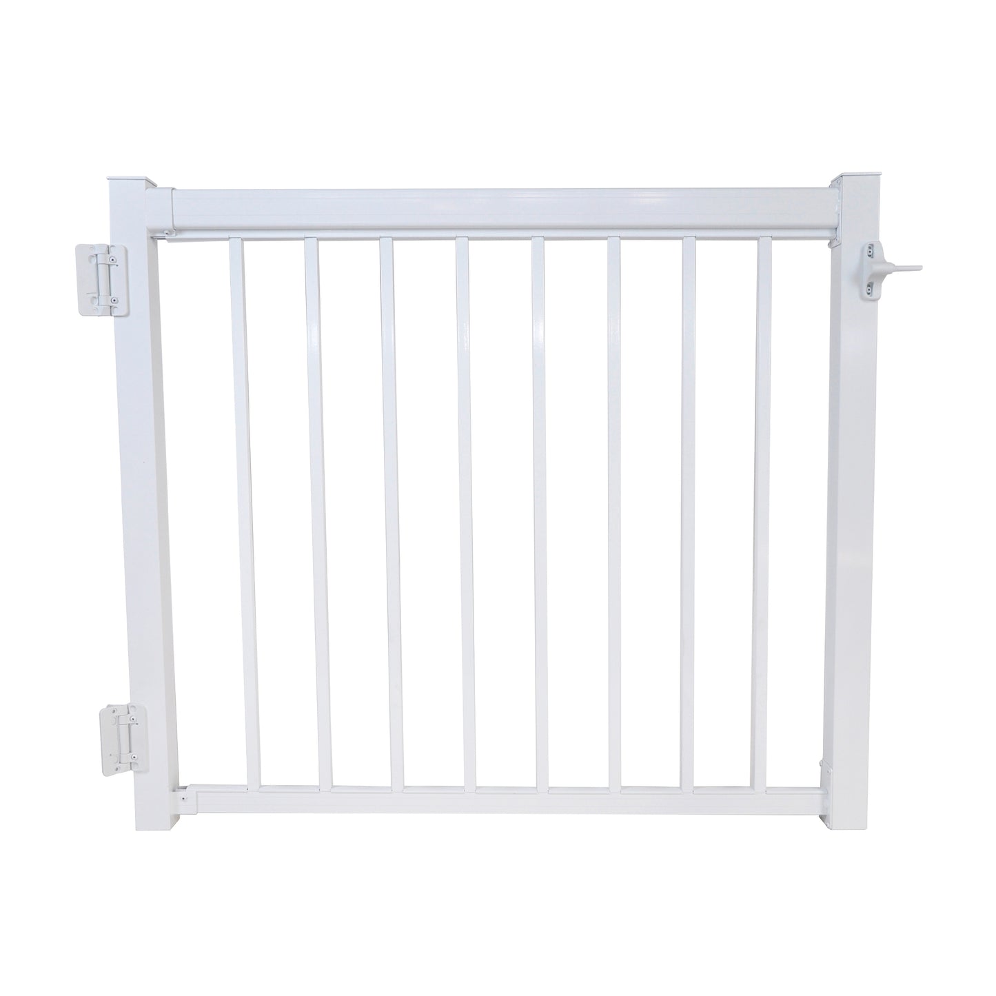 Regal Rail White Aluminum 42" Gate Feature Product Photo 2