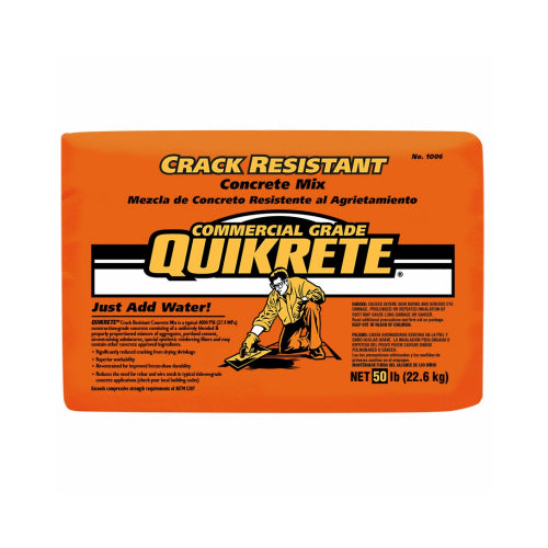 Quikrete Crack Resistant Concrete Mix - 50 lb.