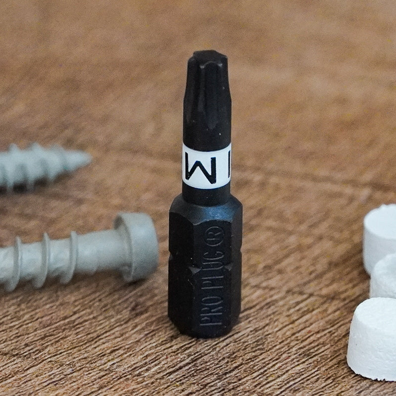 Koma Trim Screws Cortex, woodgrain, 50 lf