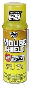 Touch and Foam Mouse Shield By DAP - Light Beige Hole and Crack Sealant Pesticide R-4 12oz