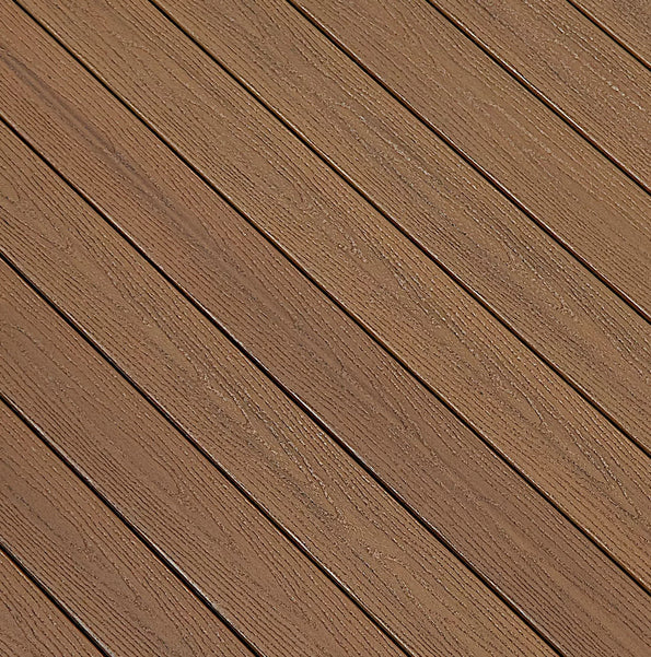 Fiberon Good Life Escape Tuscan Villa Fascia Composite Deck Color and Texture Swatch