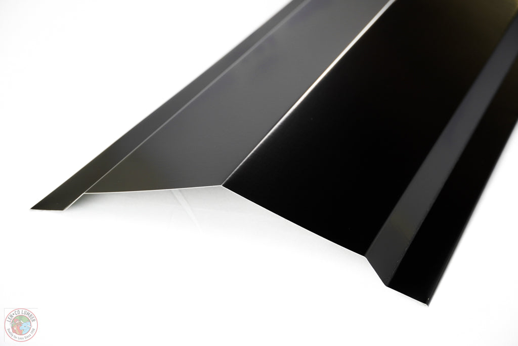 RIDGE CAP STEEL 10'2" BLACK