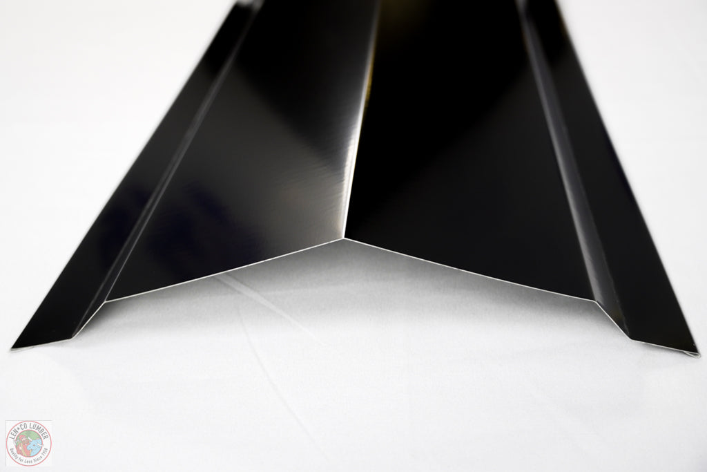 RIDGE CAP STEEL 10'2" BLACK