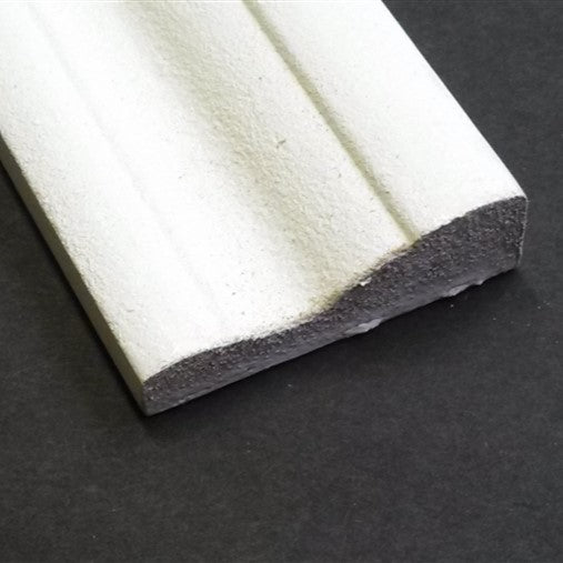 2 in. x 7 ft. Primed White MDF Casing/Moulding - #8009