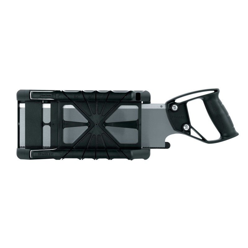 Stanley 11 in. L X 3.6 in. W Plastic Miter Box with Saw
