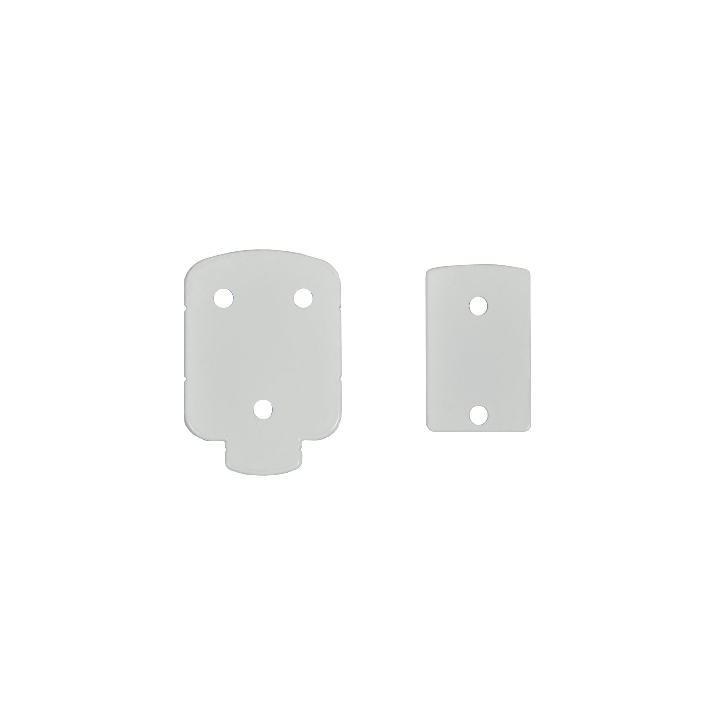 Regal Rail White Aluminum Top and Bottom Horizontal Rail Bracket Feature Product Photo 2