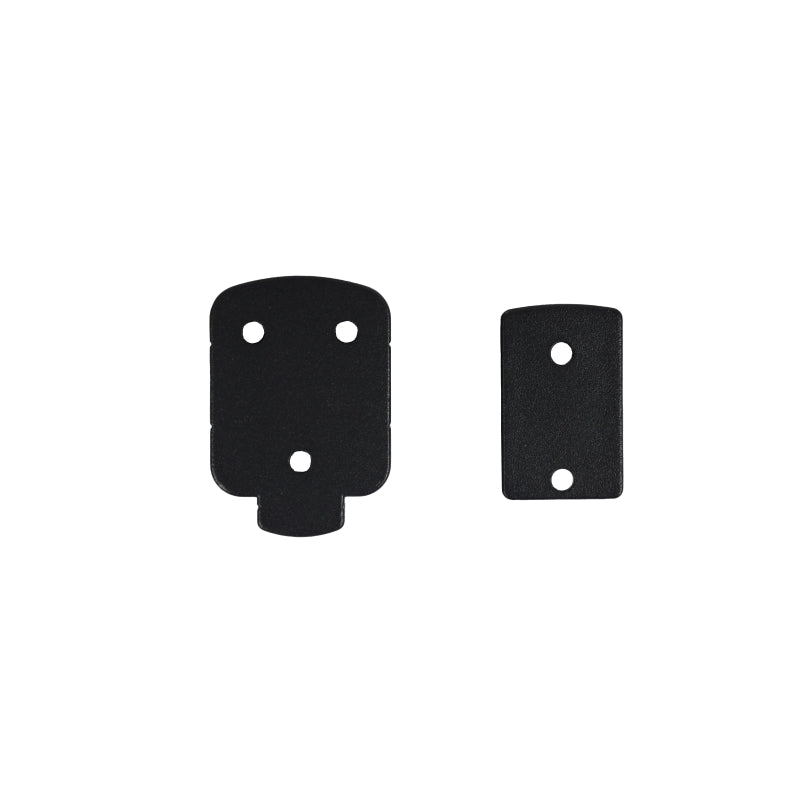 Regal Rail Black Aluminum Top and Bottom Horizontal Rail Bracket Feature Photo 3