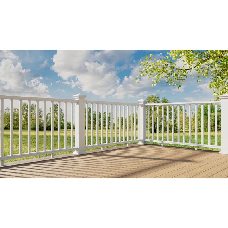 Fiberon Brio White Stair Rail Hardware - 4 Brackets