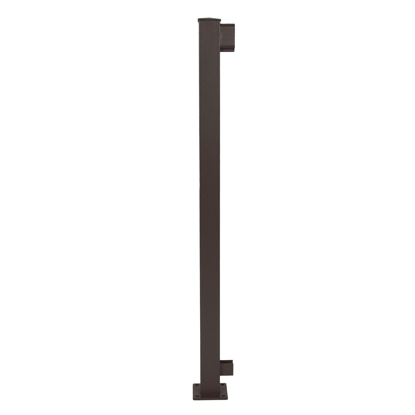 Regal Rail 36" Bronze End Post