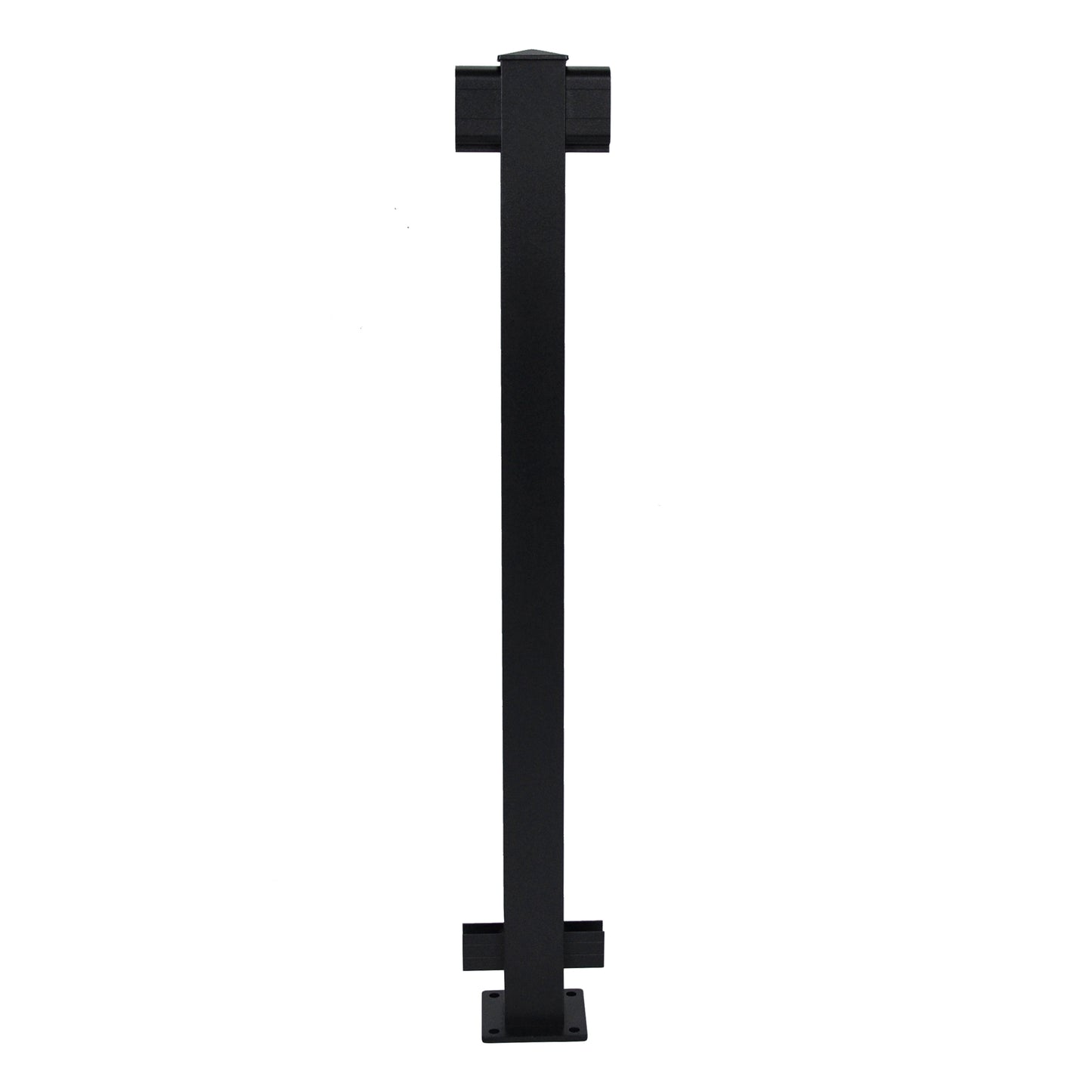 Regal Rail 36" Bronze Aluminum Line Post Feature Photo