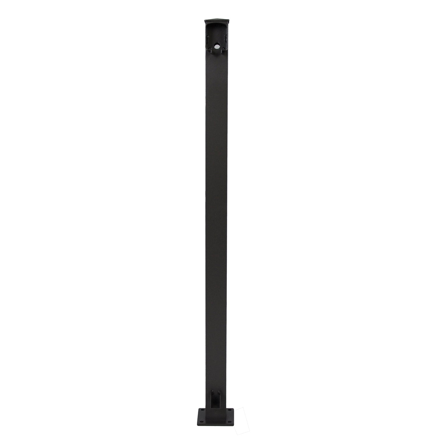 Regal Rail 36" Black Aluminum Line Post Feature Product Photo 3