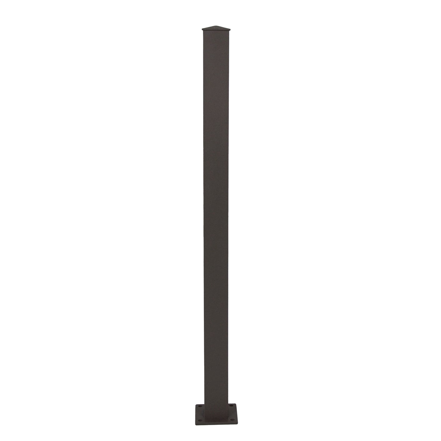 Regal Rail 36" Bronze Aluminum Square/Bottom Stair Post Feature Product Photo 2