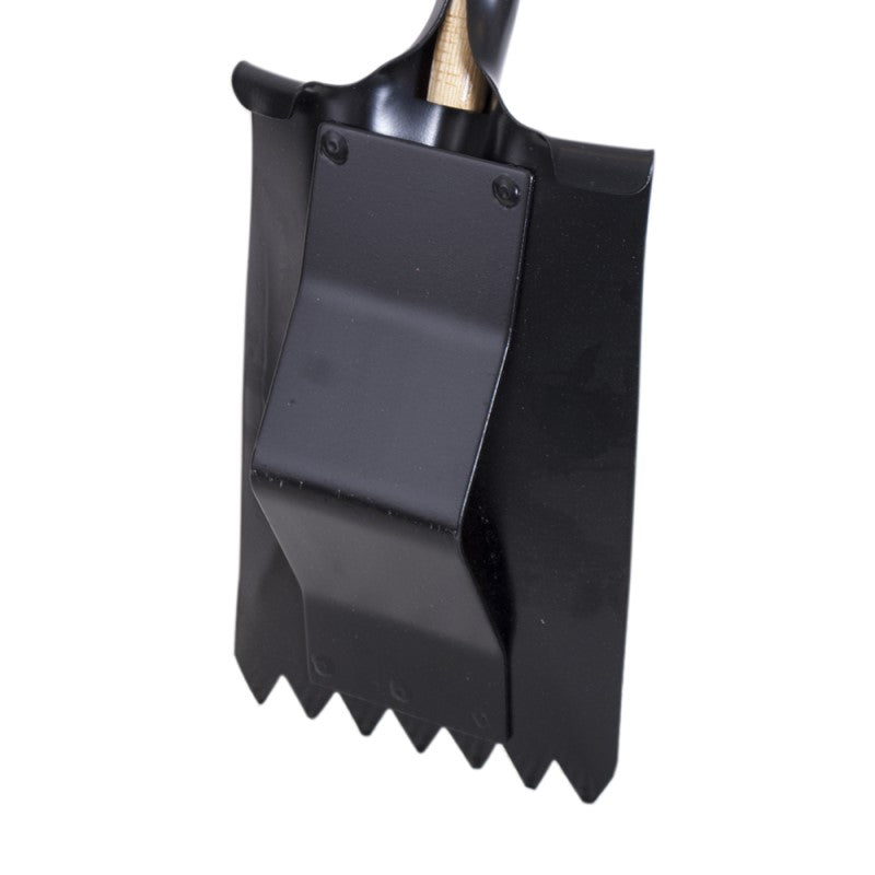 Razor-Back Long Handled Roof Shovel With Shingle Remover