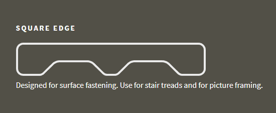 Square Edge Fiberon Sanctuary Board Profile