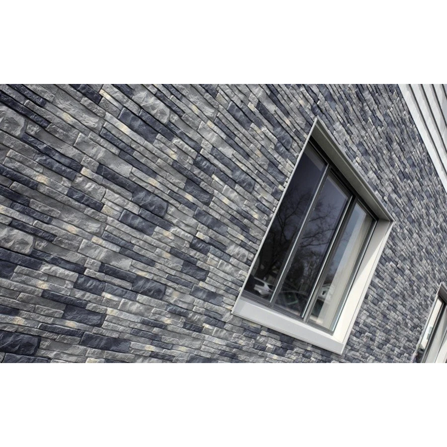 Tando Stacked Stone Lewiston Crest Composite Siding Panel - 5.04 Square Feet