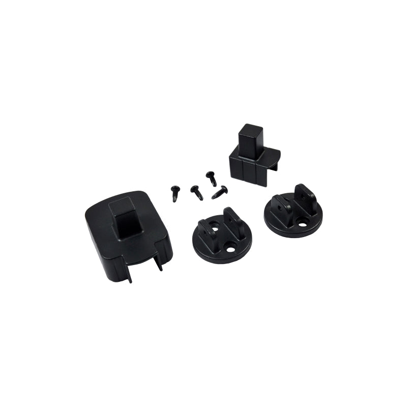 Regal Rail Black Aluminum Universal Bracket Feature Product Photo 2