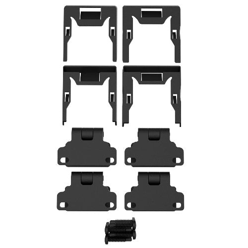 Fusion Stair Railing Bracket Kit in Satin Black