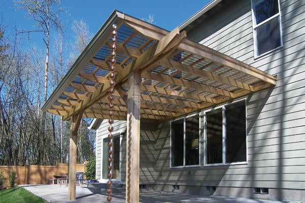 Greca 26 in. x 8 ft. Corrugated Polycarbonate Bronze or Gray Covering