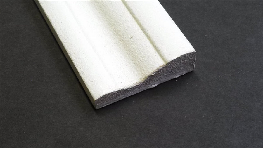 2 in. x 7 ft. Primed White MDF Casing/Moulding - #8009