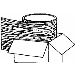 24 in. x 50 ft. Wood Grain Brown Aluminum PVC Coated Coil Stock