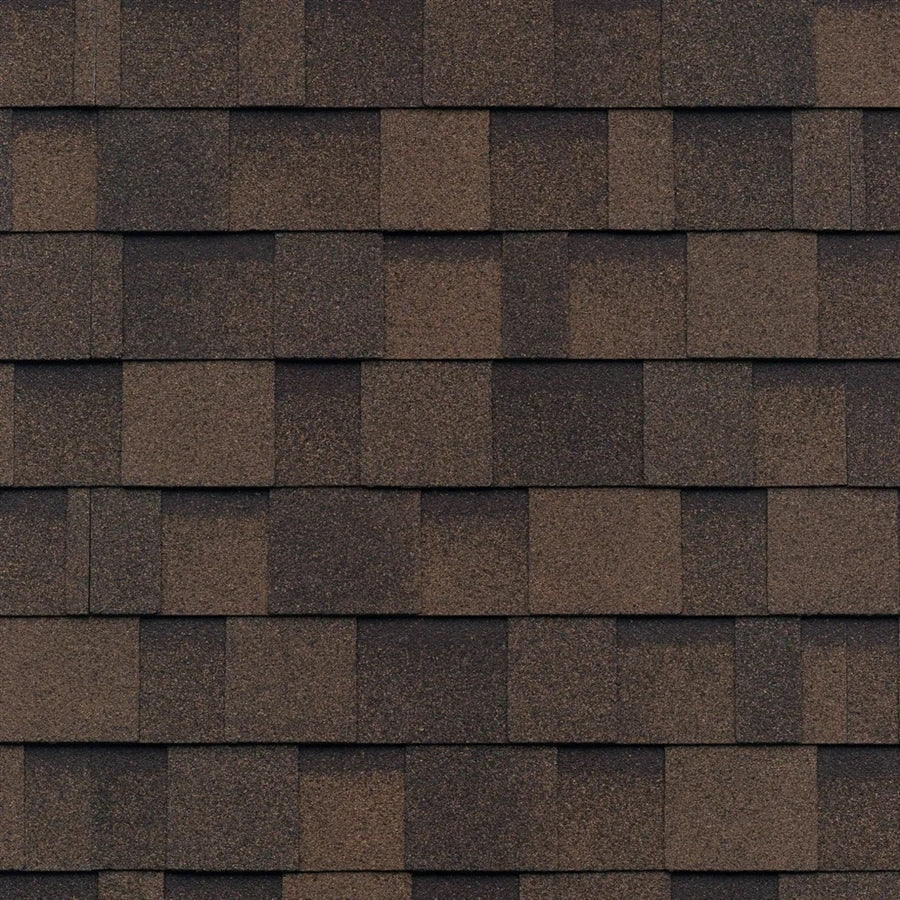 Economy Roofing Shingle, Dark Brown, Architectural