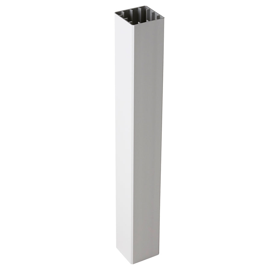 Fiberon Brio 5 in. x 5 in. x 39 in. White Composite Post Sleeve Wrap