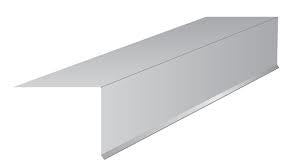 WHITE ALUMINUM C3 ROOF RAKE EDGE - 10'