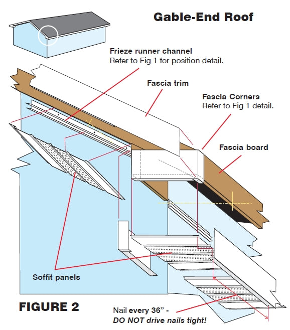 WHITE ALUMINUM FASCIA - 8"x12'