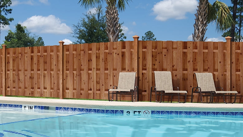 4 in. x 6 ft. Pine Dog-Ear Pressure Treated Fence Picket