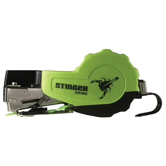 Stinger CH38A Autofeed 1 in. Plastic Cap 3/8 in. Staple Cap Hammer