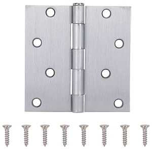 SAT CHRM RES SQ HINGE 4IN