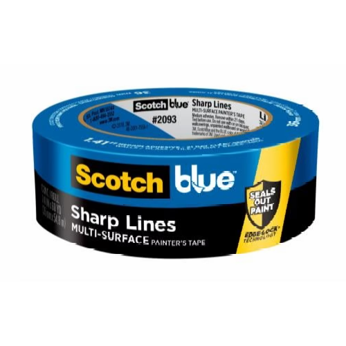 Scotch Blue Sharp Lines Multi-surface Painter's Tape 1.41 in. x 60 yd.